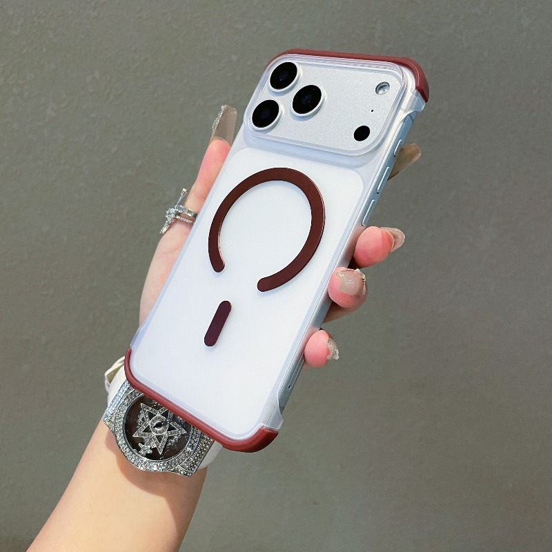 Ultra Thin Frameless Phone Cover - Premium semi-omhulde frameloze MagSafe telefoonhoes voor