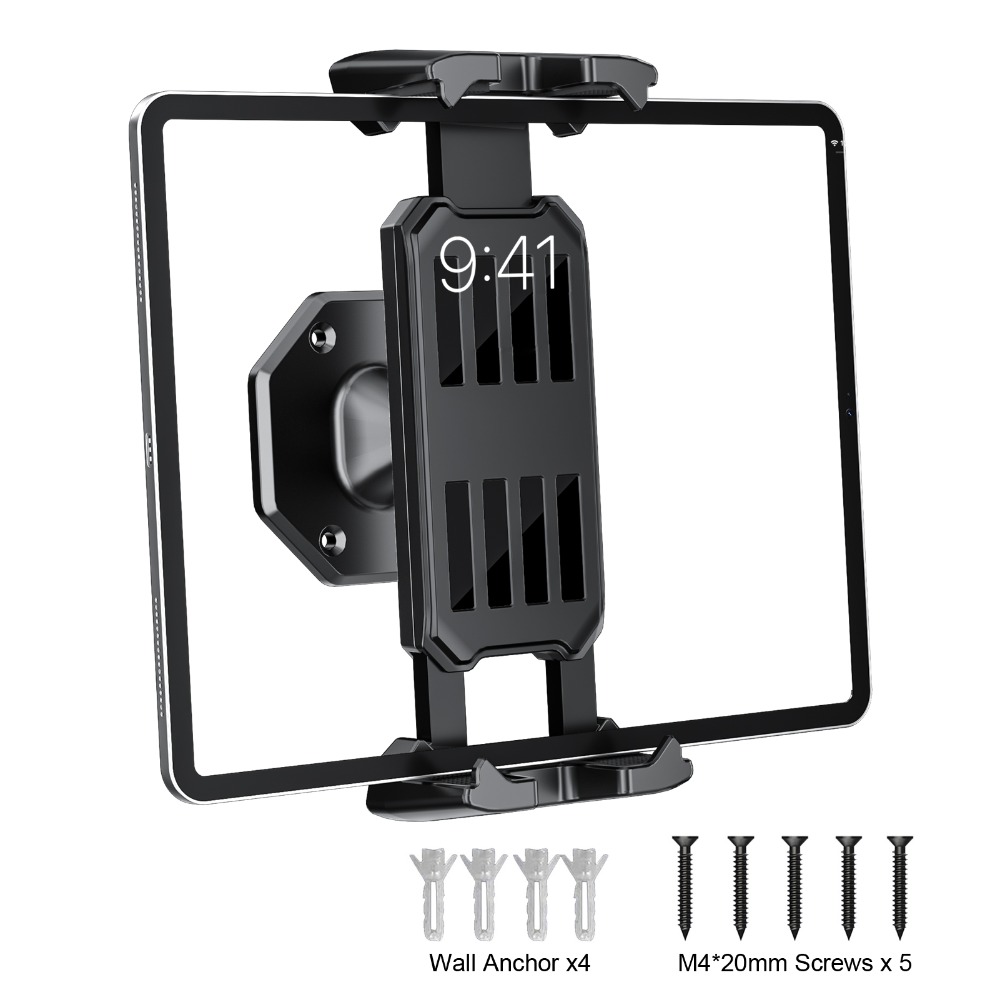 Phone Stands - Wandbevestiging telefoonhouder tabletstandaard verstelbare klem 360°