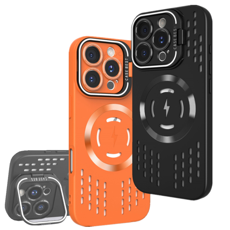 Heat Dissipation Mesh Breathable Case - Koeling Warmteafvoer Magnetische Case voor Magsafe