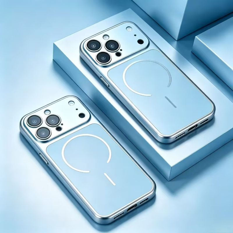 Matte Hard Pc Back Case - Voor Magsafe Magnetische Luxe Effen Kleur