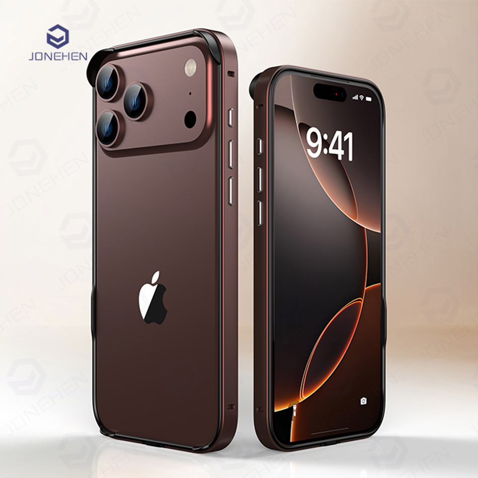 Metal Bumper Aluminum Frame Case - Lichtgewicht hybride siliconen frame, aluminium metalen