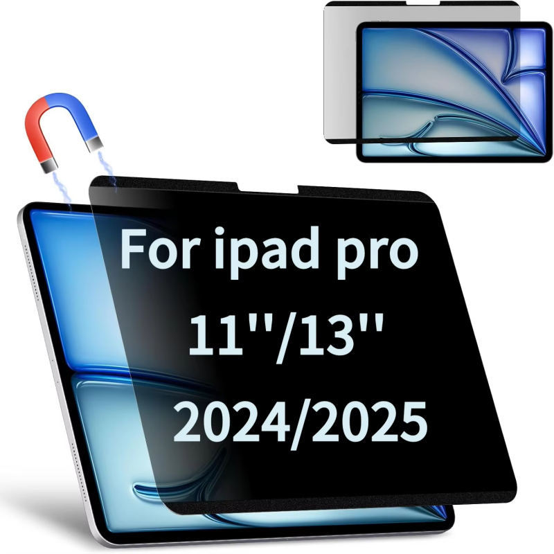 Matte Anti Glare Screen Protector - Magnetische Privacy Screen Protector voor iPad