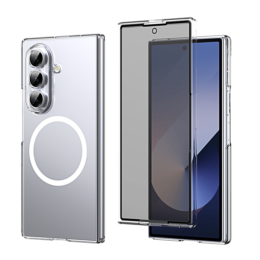 Anti Spy Privacy Glass Case - Privacy Anti-Spy Gehard Glas Screenprotector, compatibel