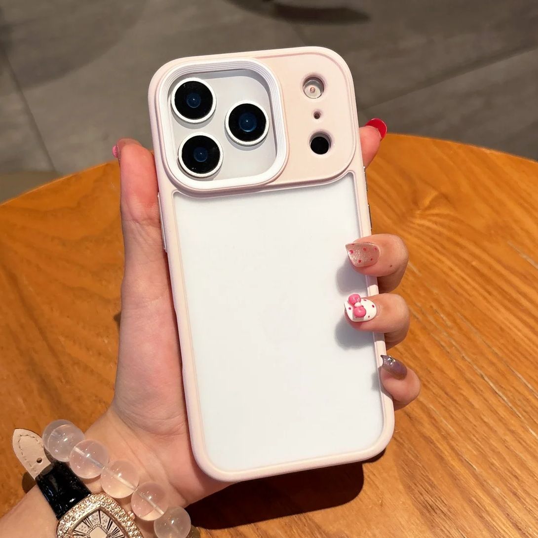 Clear Shockproof Bumper Case - Luxe Matte Clear Armor Schokbestendig Case