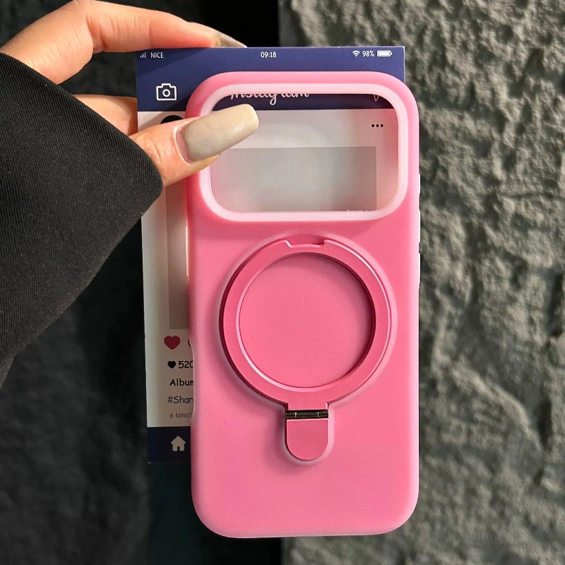 Liquid Silicone Magnetic Phone Case - Vloeibare siliconen jelly candy kleur voor