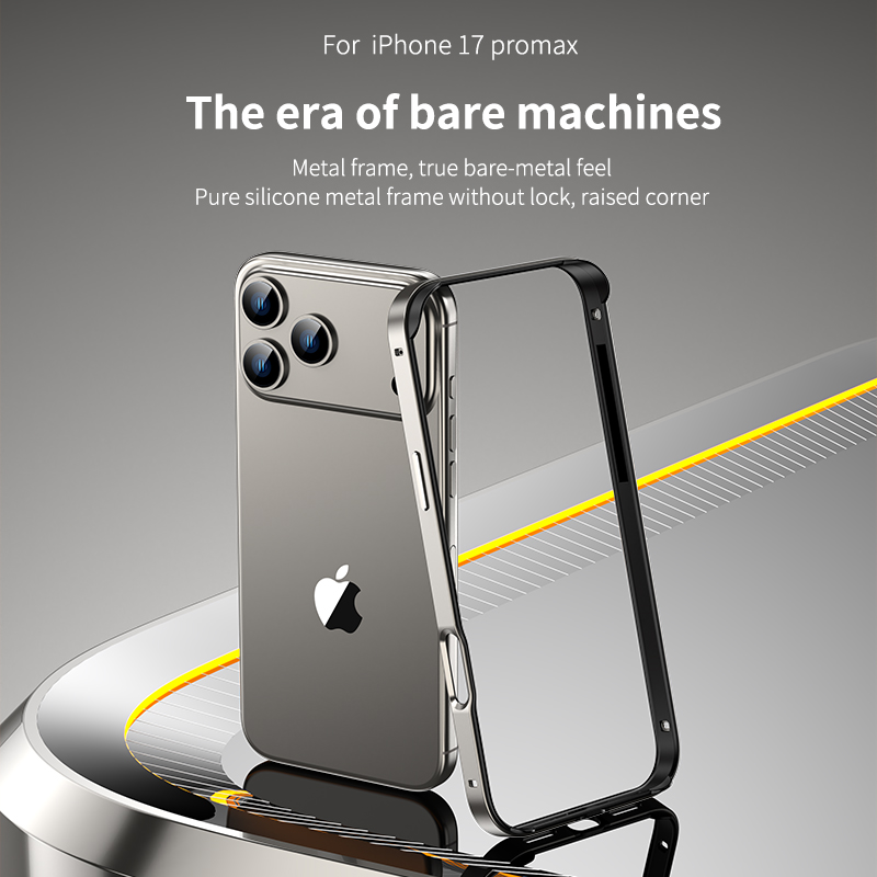 Metal Bumper Aluminum Frame Case - Aluminium Metalen Frame Siliconen Bescherm Telefoon