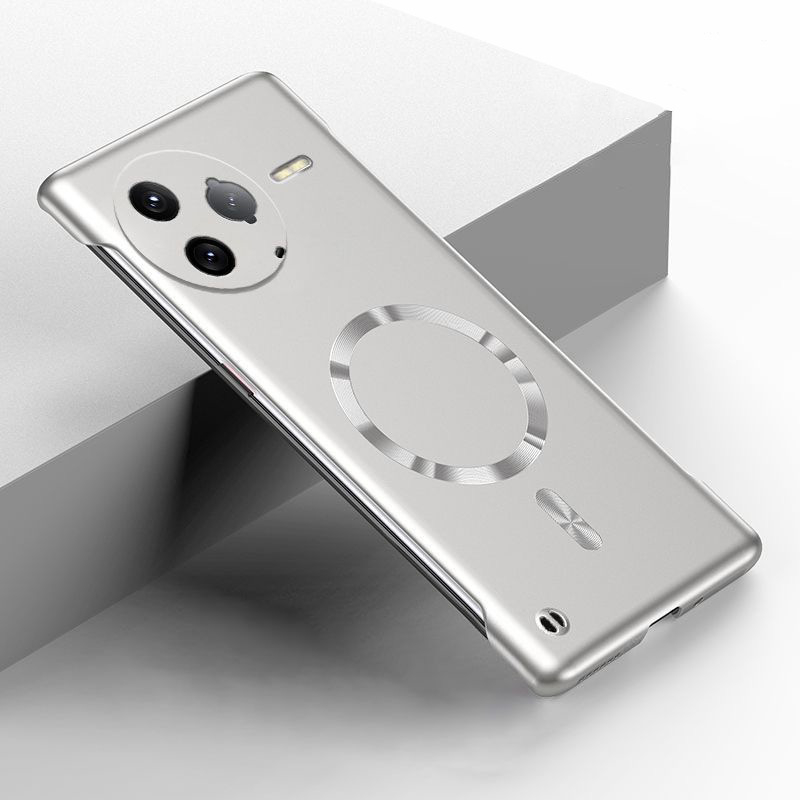 Ultra Thin Frameless Phone Cover - Luxe Ultra Dunne Metallic Frameloze Magnetische