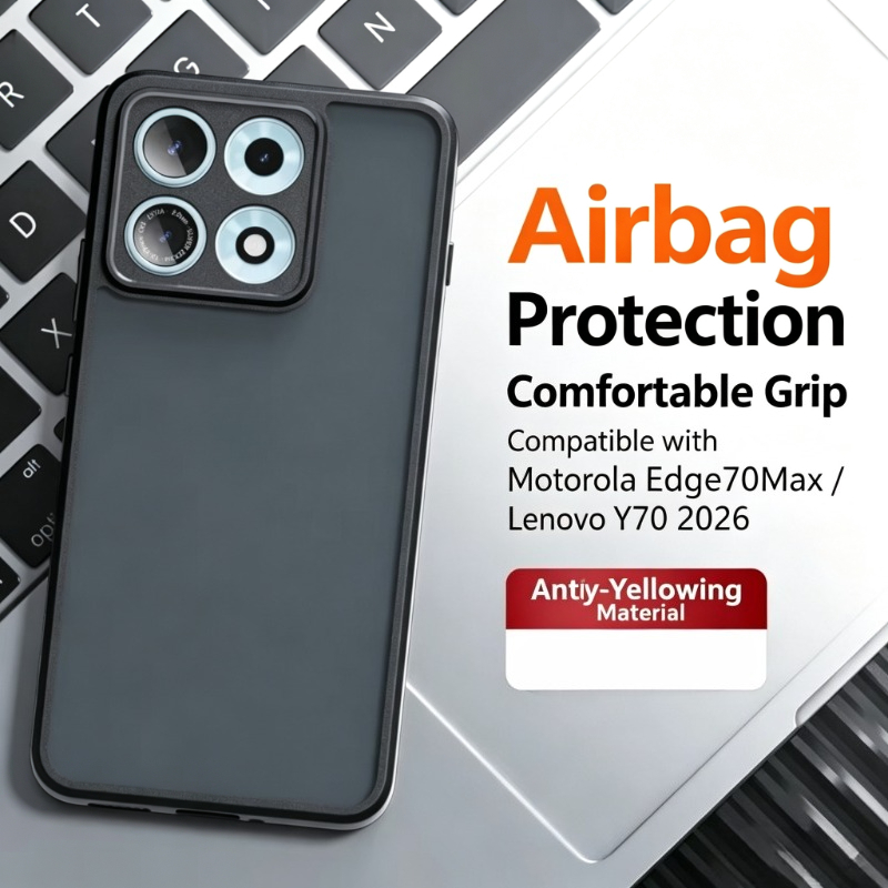 Matte Hard Pc Back Case - Case voor Motorola Edge 70 Max