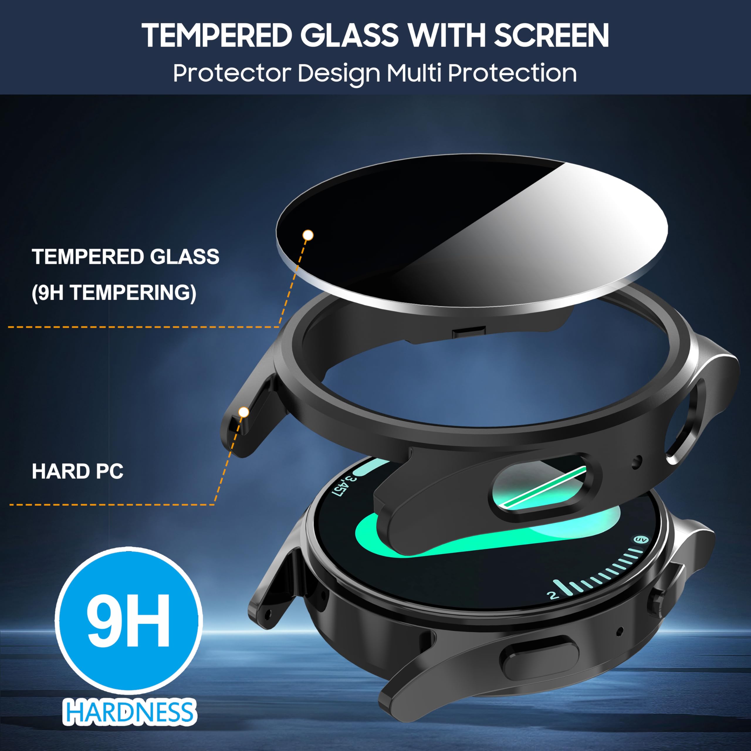 Gehard glas + privacyhoes voor - Anti Spy Privacy Glass Case recensie en prijs