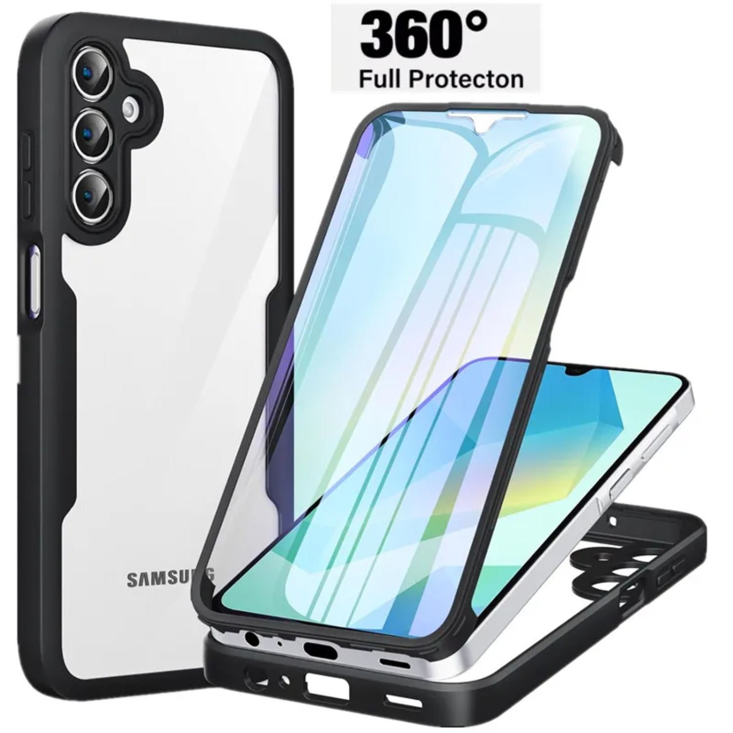 Heavy Duty Helder 360° °   Ful - Heavy Duty 360 Full Body Protective Case recensie en prijs