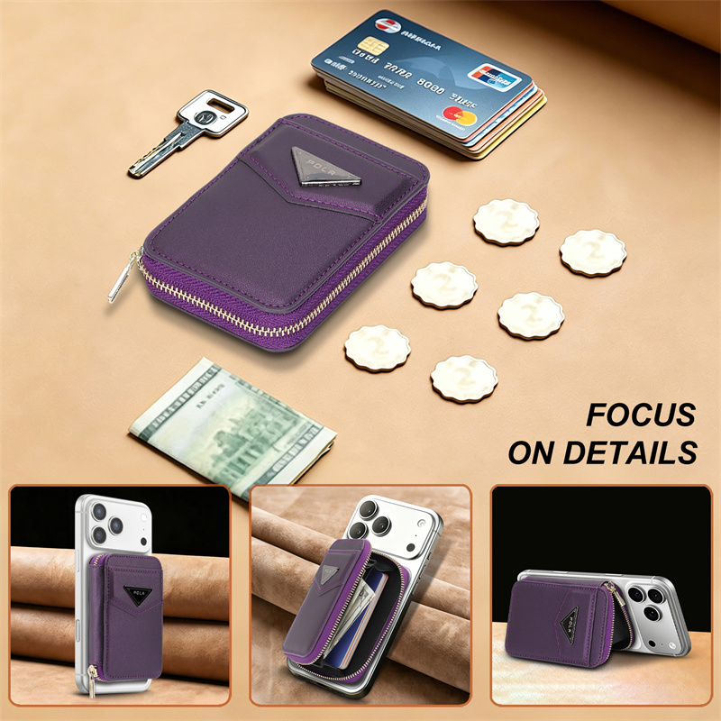 Ritsportemonnee kaarthouder ho - Leather Wallet Card Holder Phone Cover recensie en prijs
