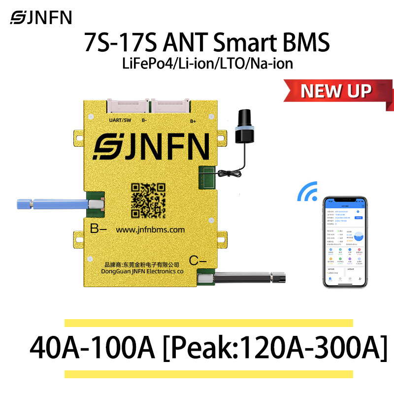 ANT BMS 7S 8S 16S 17S 40A 60A  - Power Banks recensie en prijs