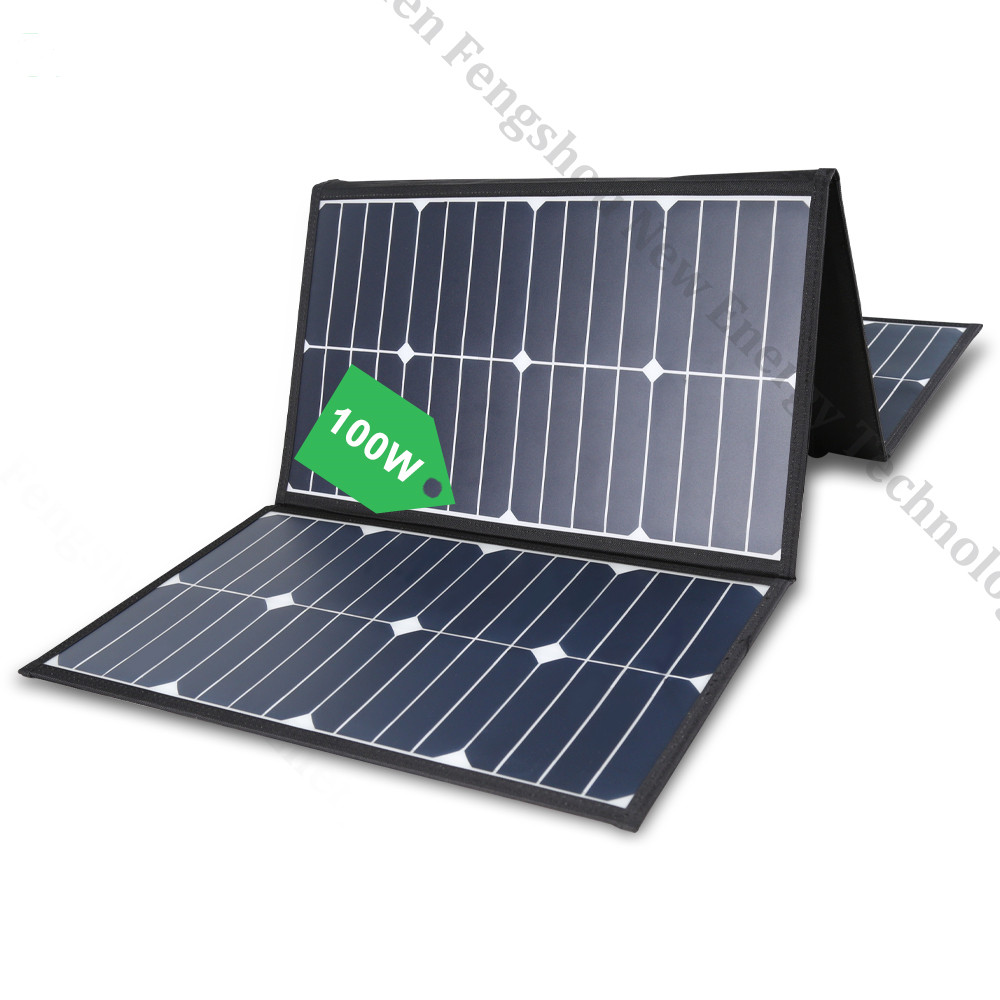 Draagbare 100 Watt opvouwbare  - Chargers recensie en prijs