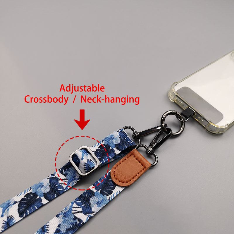 Tropisch patroon Crossbody mob - Crossbody Lanyard Neck Strap Case recensie en prijs