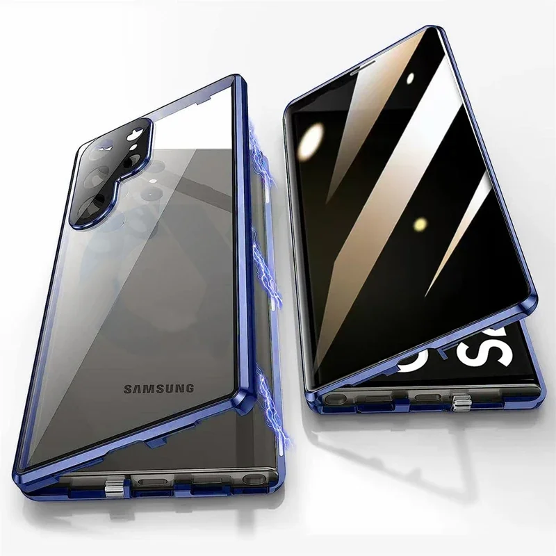 Metalen Telefoon Case dubbelzi - Anti Spy Privacy Glass Case recensie en prijs