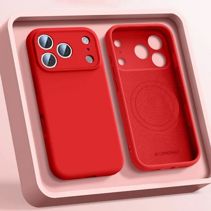 Magnetische originele vloeibar - Liquid Silicone Magnetic Phone Case recensie en prijs