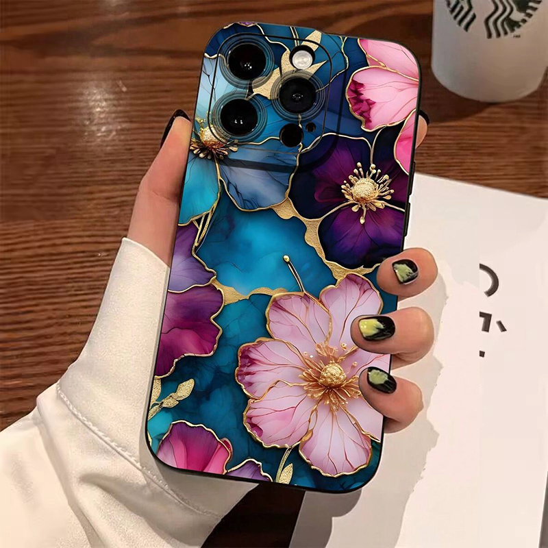 Vintage bloemenpatroon zachte  - Vintage Floral Pattern Soft Case recensie en prijs