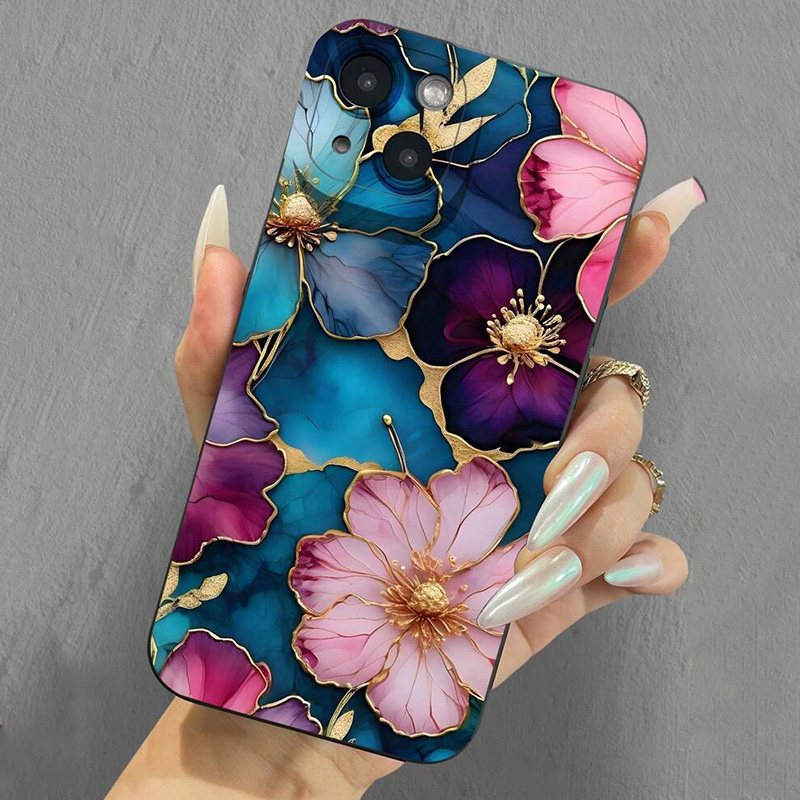 Vintage bloemenpatroon zachte  - Vintage Floral Pattern Soft Case recensie en prijs