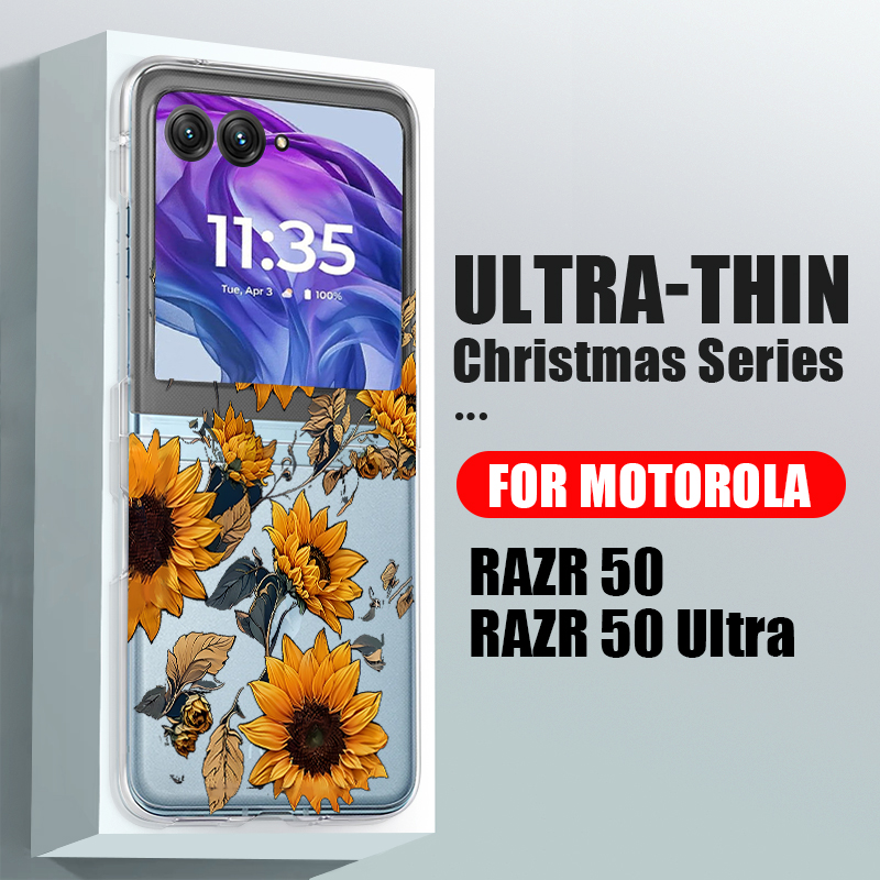 Zonnebloemen Patroon Clear Tel - Clear Shockproof Bumper Case recensie en prijs