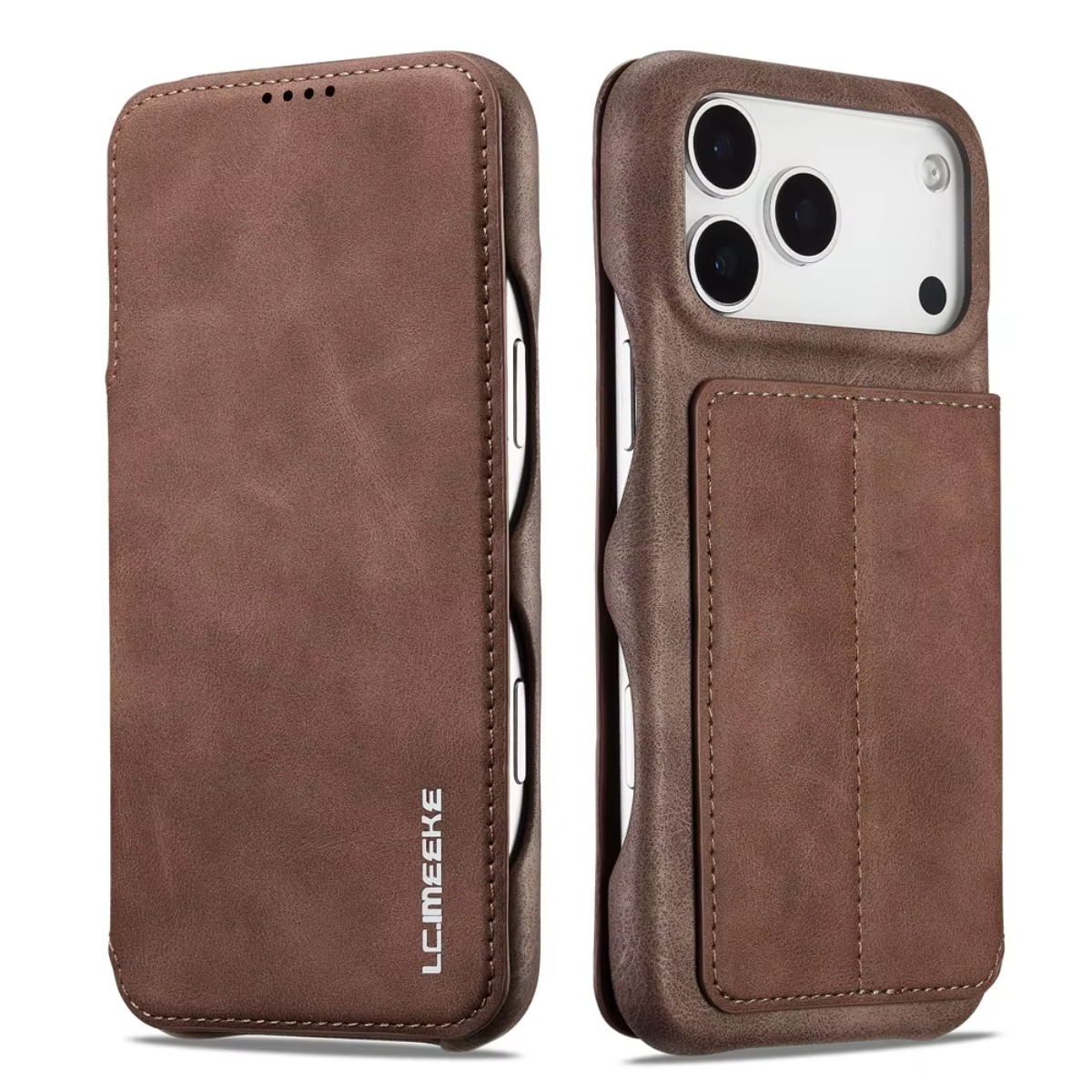 Lederen portemonnee magnetisch - Leather Wallet Card Holder Phone Cover recensie en prijs