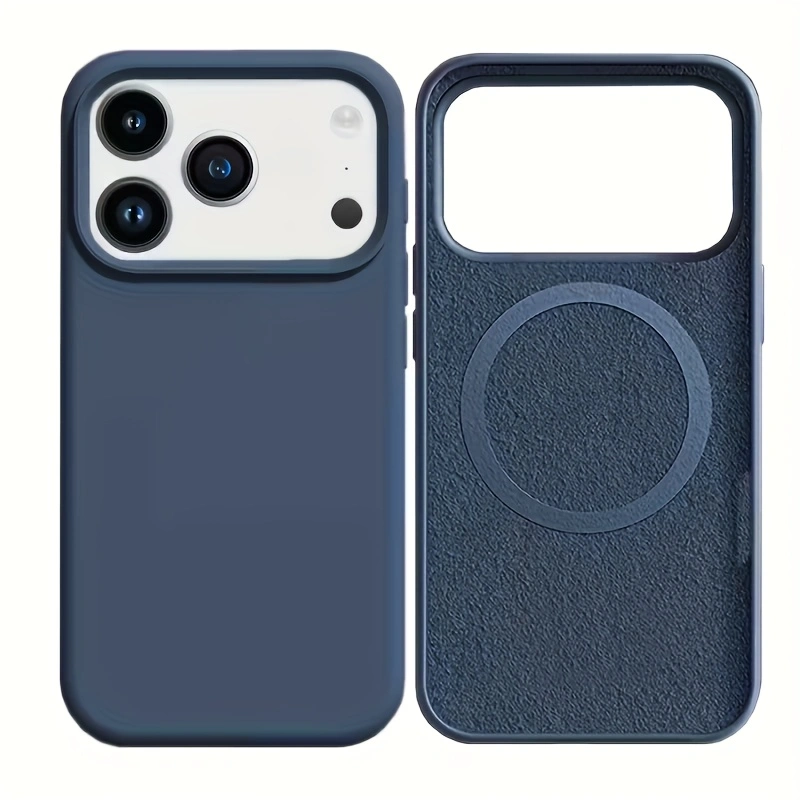 Effenkleurige vloeibare silico - Liquid Silicone Magnetic Phone Case recensie en prijs