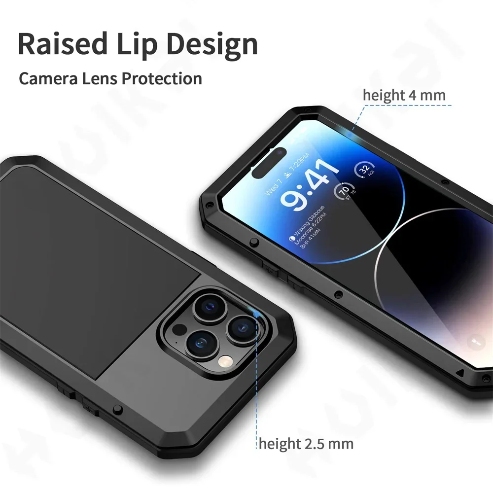 hoesje voor iPhone 16 15 13 12 - Heavy Duty 360 Full Body Protective Case recensie en prijs