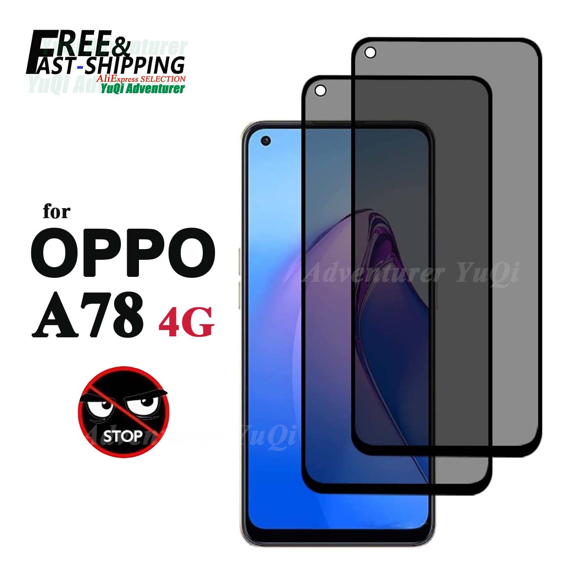 Anti Spy Screen Protector Voor - Anti Spy Privacy Glass Case recensie en prijs