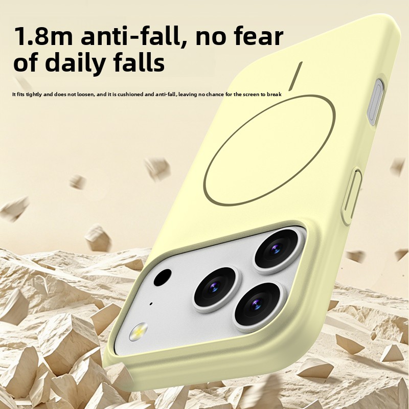 Matte zachte vloeibare silicon - Liquid Silicone Magnetic Phone Case recensie en prijs