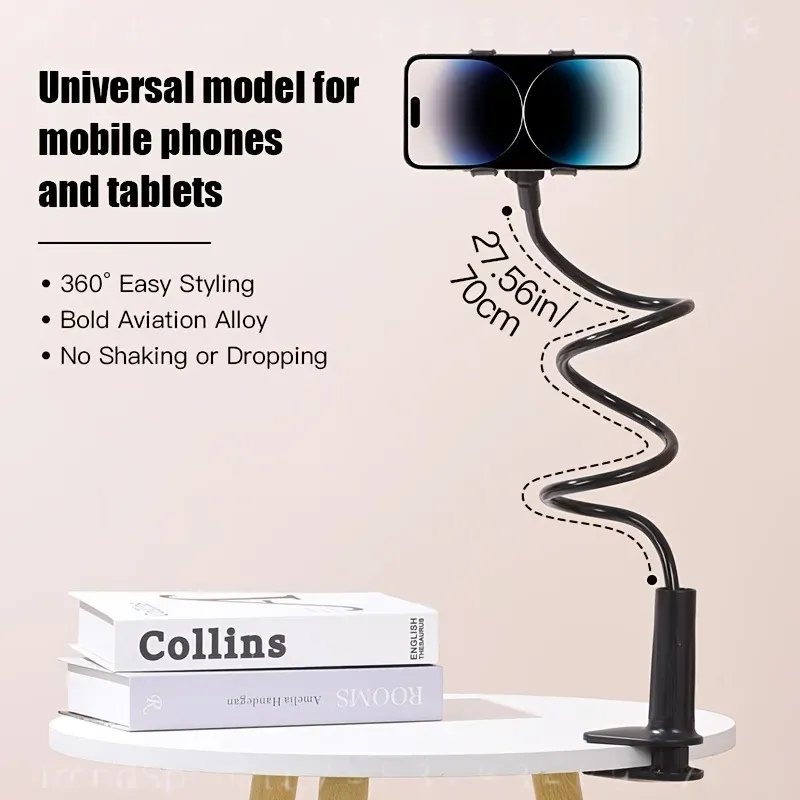 360 graden flexibele slang tel - Phone Stands recensie en prijs