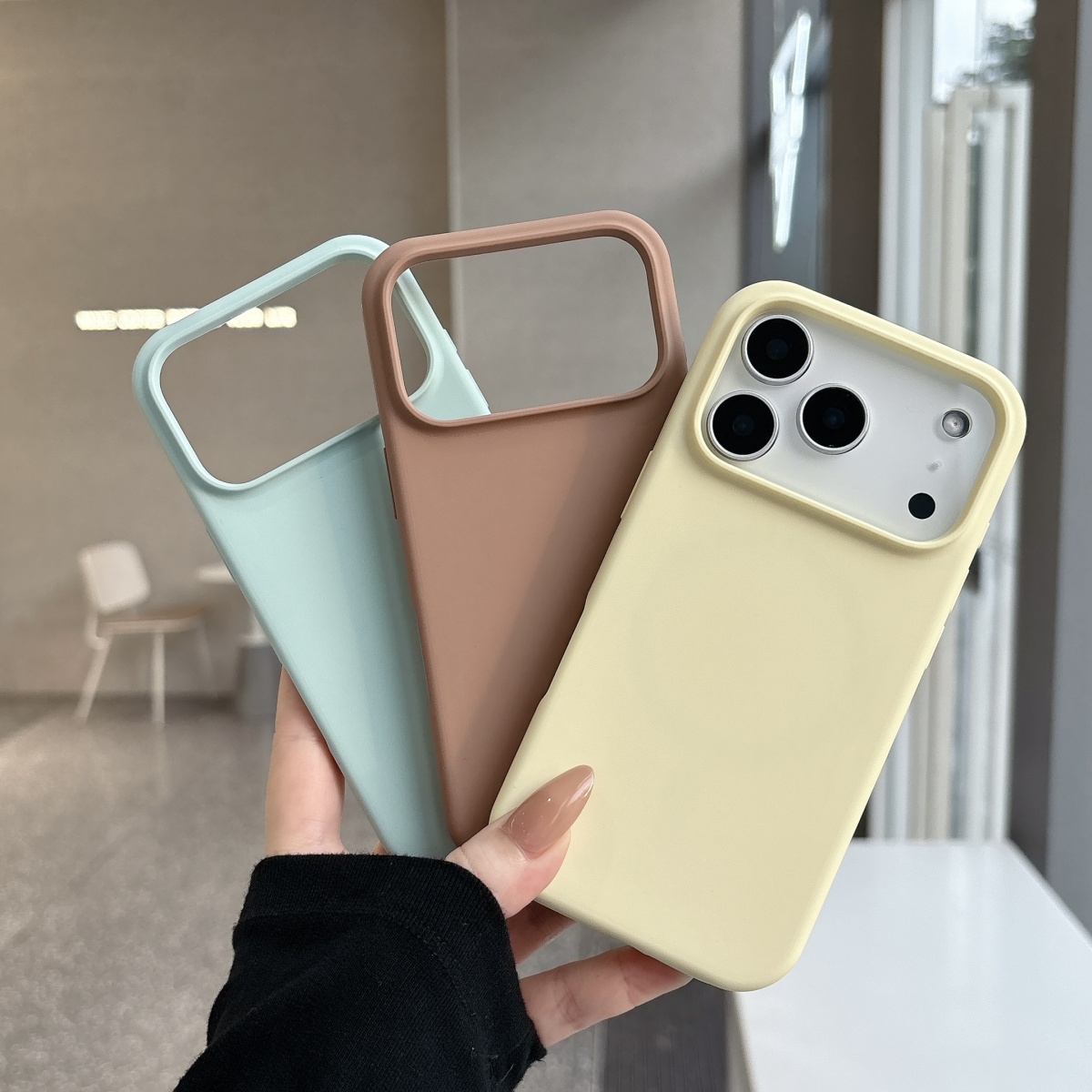 Vloeibare siliconen hoes voor  - Liquid Silicone Magnetic Phone Case recensie en prijs