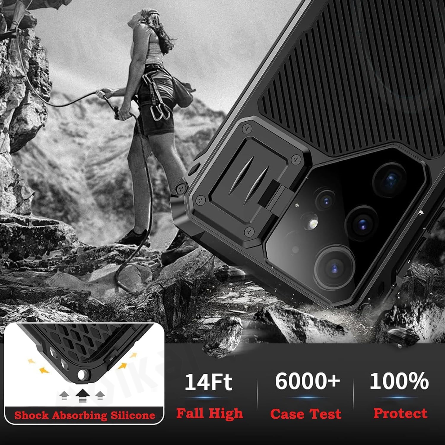 Hoesje voor Samsung Galaxy S24 - Heavy Duty 360 Full Body Protective Case recensie en prijs