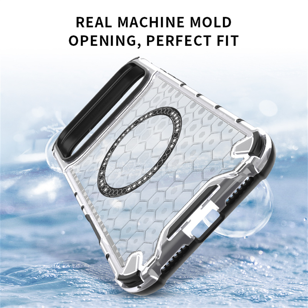 Luxe Clear Honeycomb Armor Mag - Clear Shockproof Bumper Case recensie en prijs