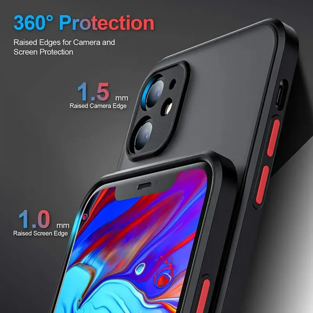 Schokbestendig Armor Matte Cas - Matte Hard Pc Back Case recensie en prijs