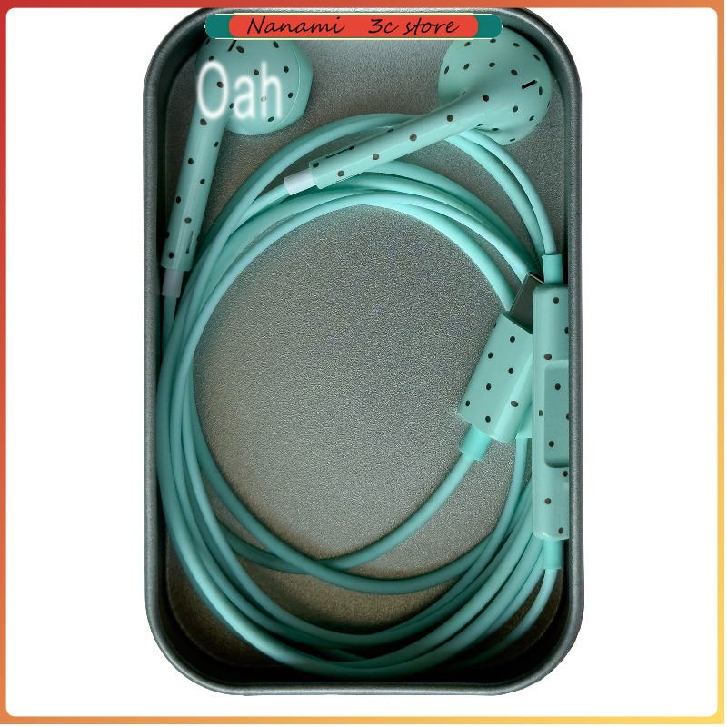 Oah Polka Dot Bedrade Oordopje - Earphones recensie en prijs