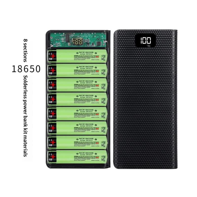 1 stuk DIY 8*18650 Batterij Po - Power Banks recensie en prijs