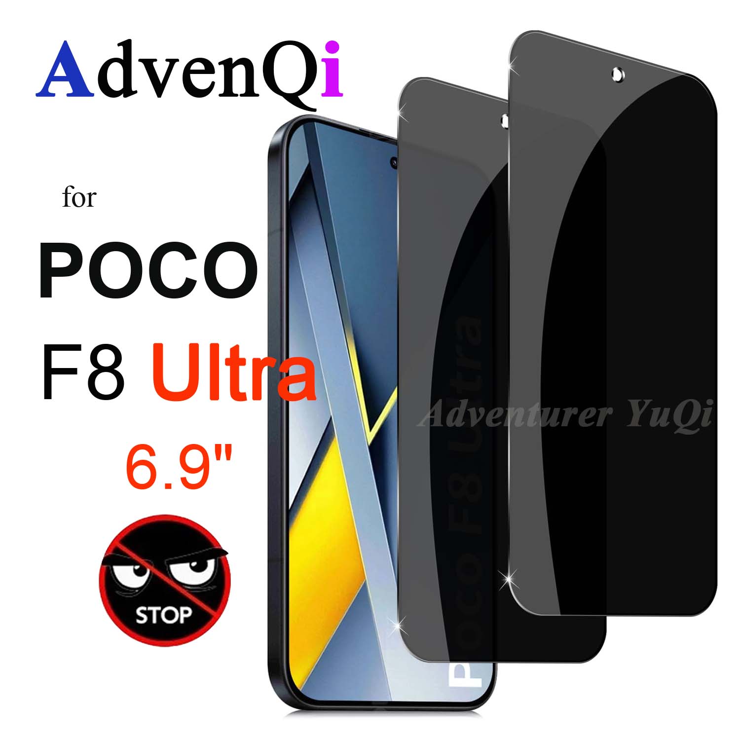 Anti Spy Screen Protector Voor - Anti Spy Privacy Glass Case recensie en prijs