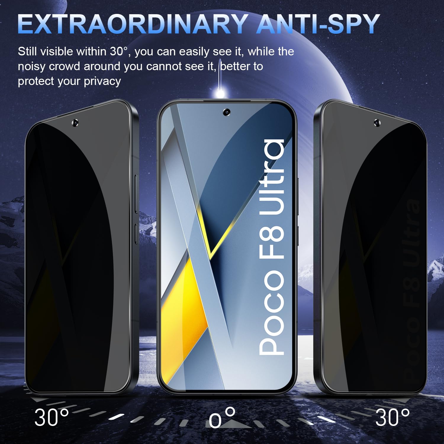 Anti Spy Screen Protector Voor - Anti Spy Privacy Glass Case recensie en prijs