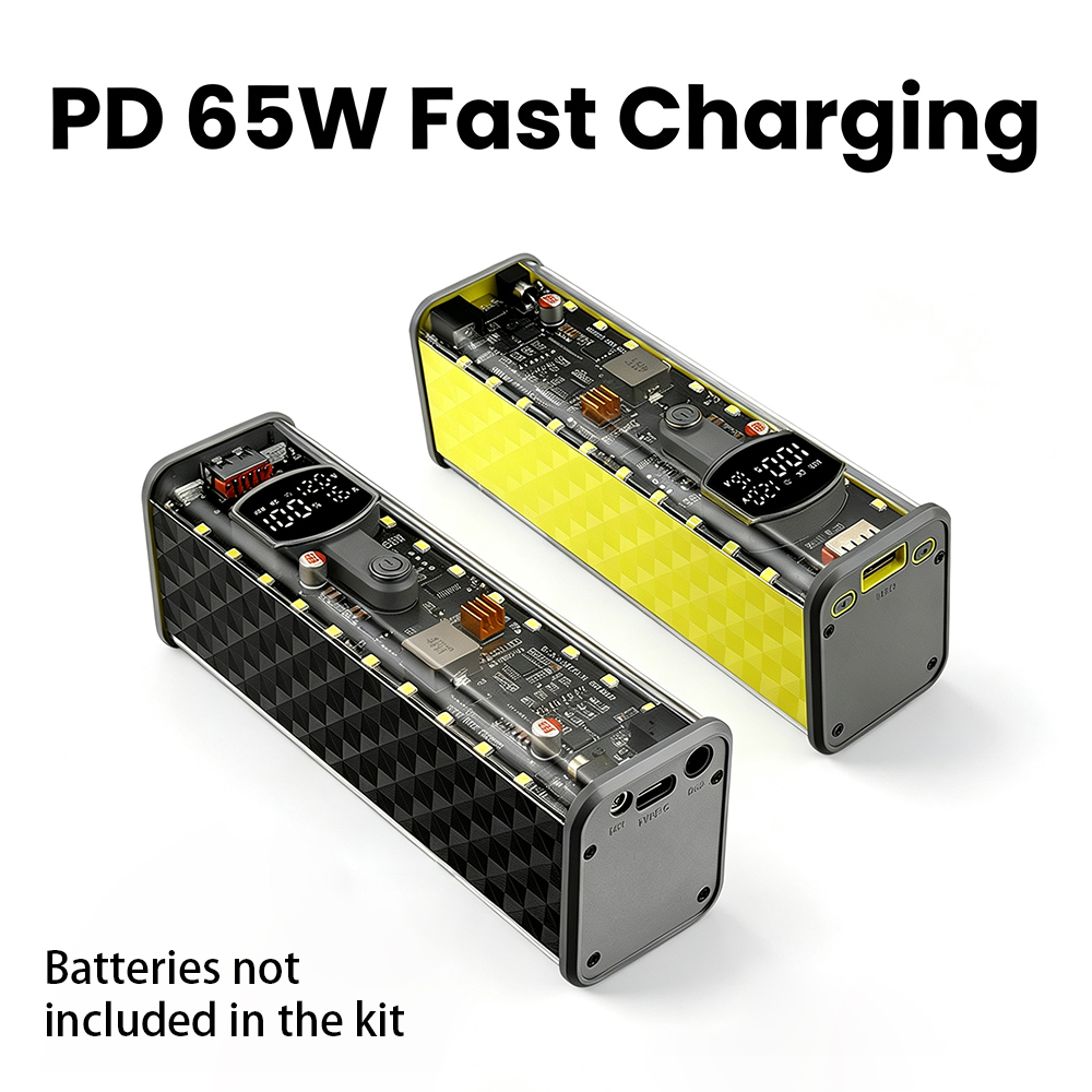 PD 65W Powerbank DIY Behuizing - Power Banks recensie en prijs