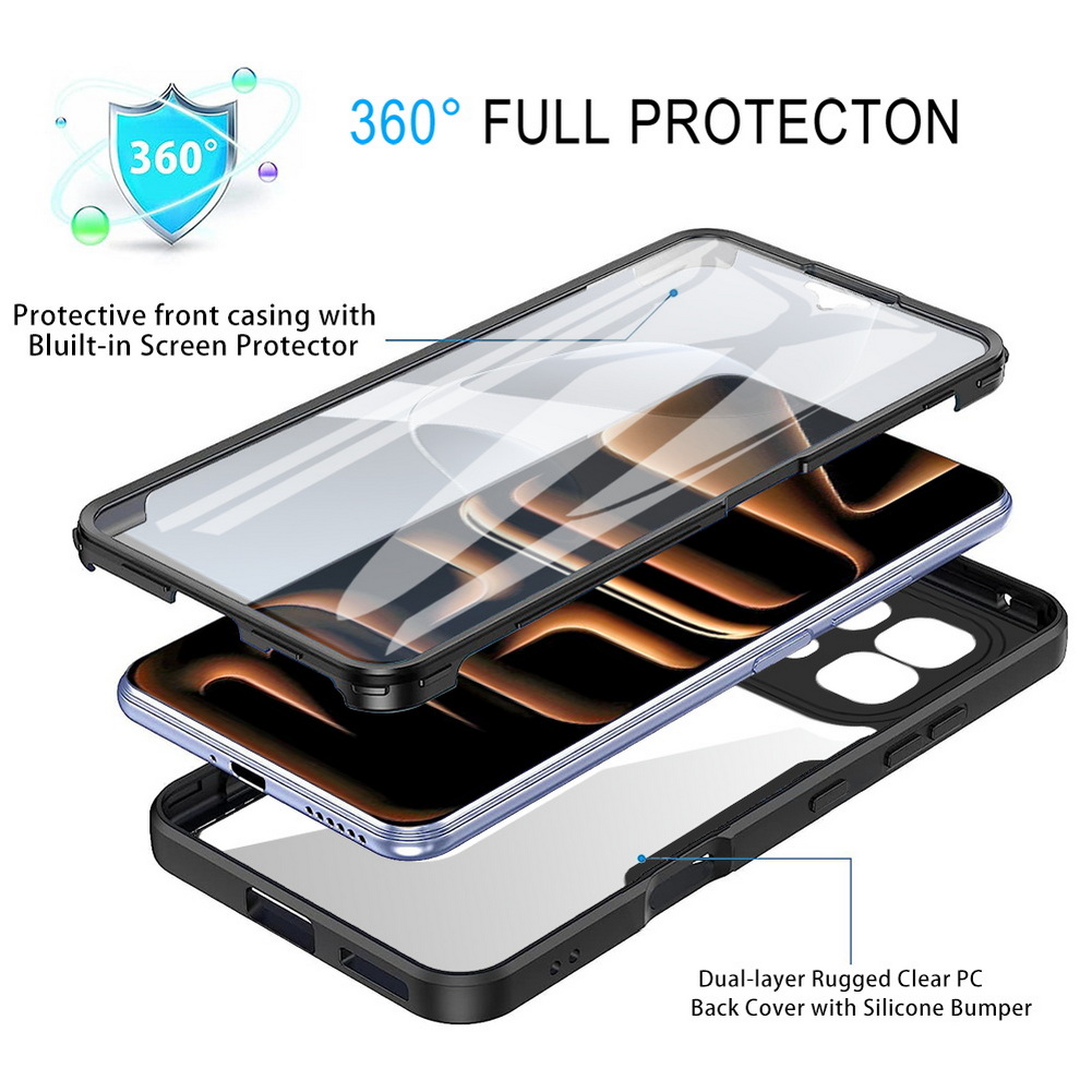 Luxe Transparant 360 °   Full- - Heavy Duty 360 Full Body Protective Case recensie en prijs