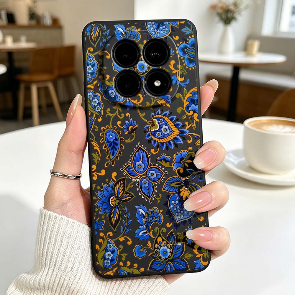 Vintage design bloemenpatroon  - Vintage Floral Pattern Soft Case recensie en prijs