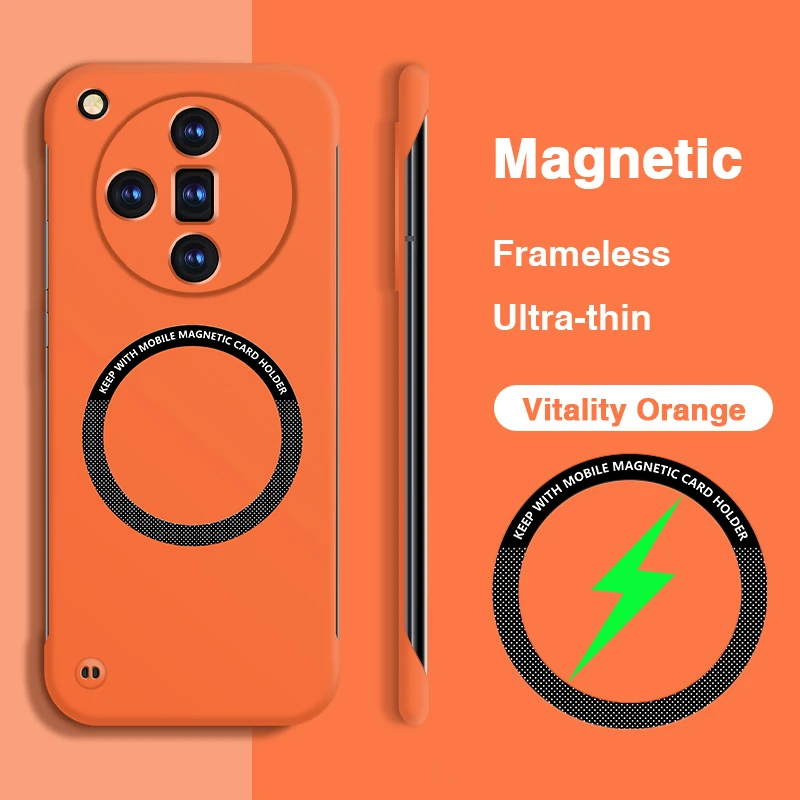 Ultradunne magnetische draadlo - Ultra Thin Frameless Phone Cover recensie en prijs
