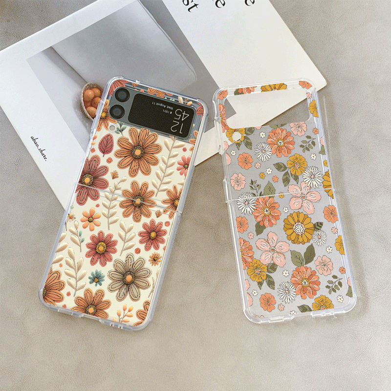 Vintage bloemenprint telefoonh - Vintage Floral Pattern Soft Case recensie en prijs
