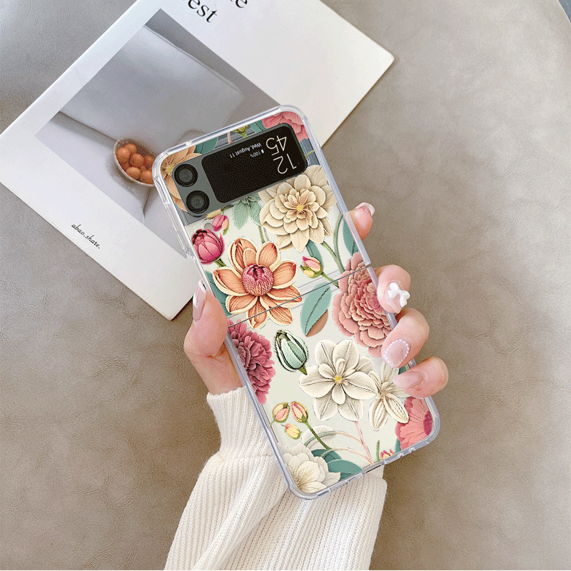 Vintage bloemenprint telefoonh - Vintage Floral Pattern Soft Case recensie en prijs