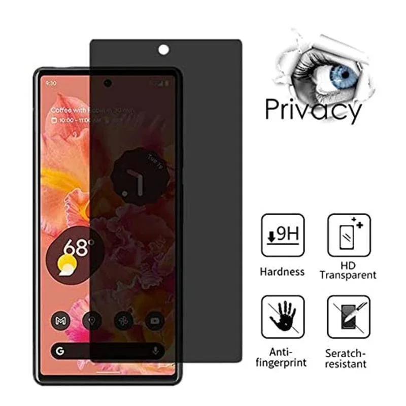 Anti-spion gehard glas screen  - Anti Spy Privacy Glass Case recensie en prijs